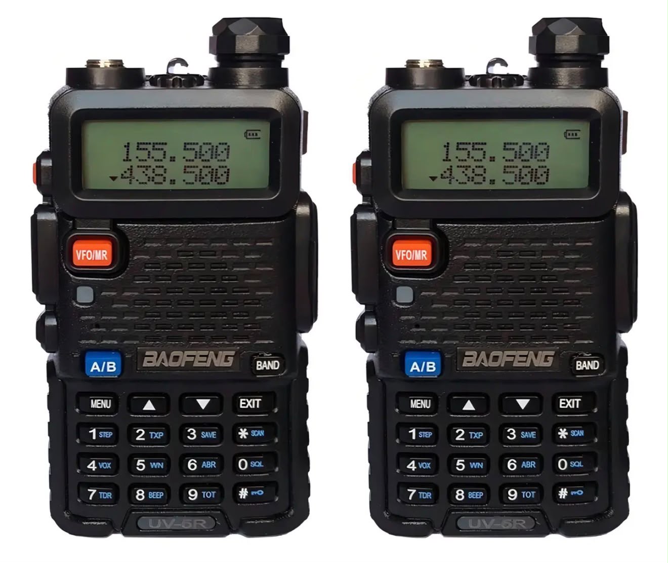 Kit 2 Rádio Comunicador Ht Uhf Vhf Baofeng