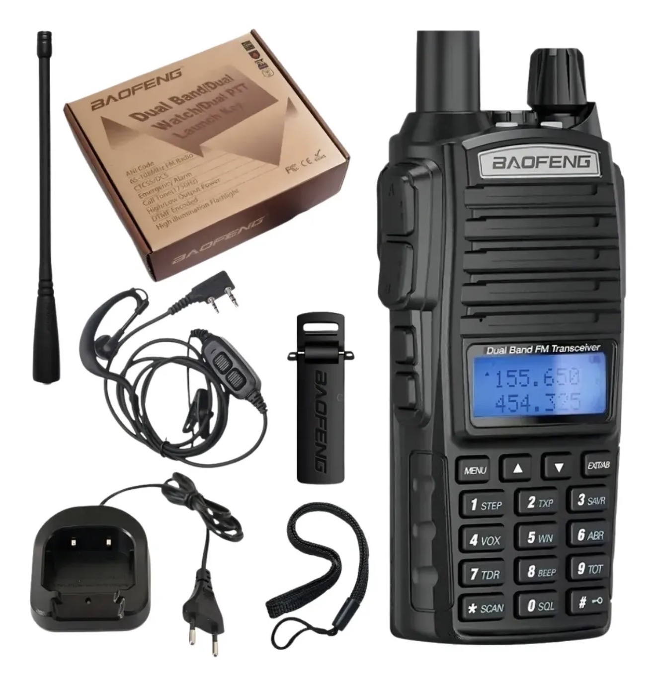 Rádio Baofeng Uv-82 HT Dual Band Digital